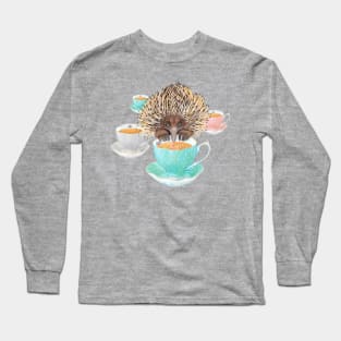 Echidna Tea time Long Sleeve T-Shirt